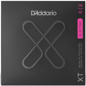 D'Addario XTE0942 9-42 XT Nickel Super Light Electric Guitar Strings