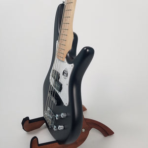 Ibanez SRMD200BKF Mezzo 4-String Electric Bass - Black Flat