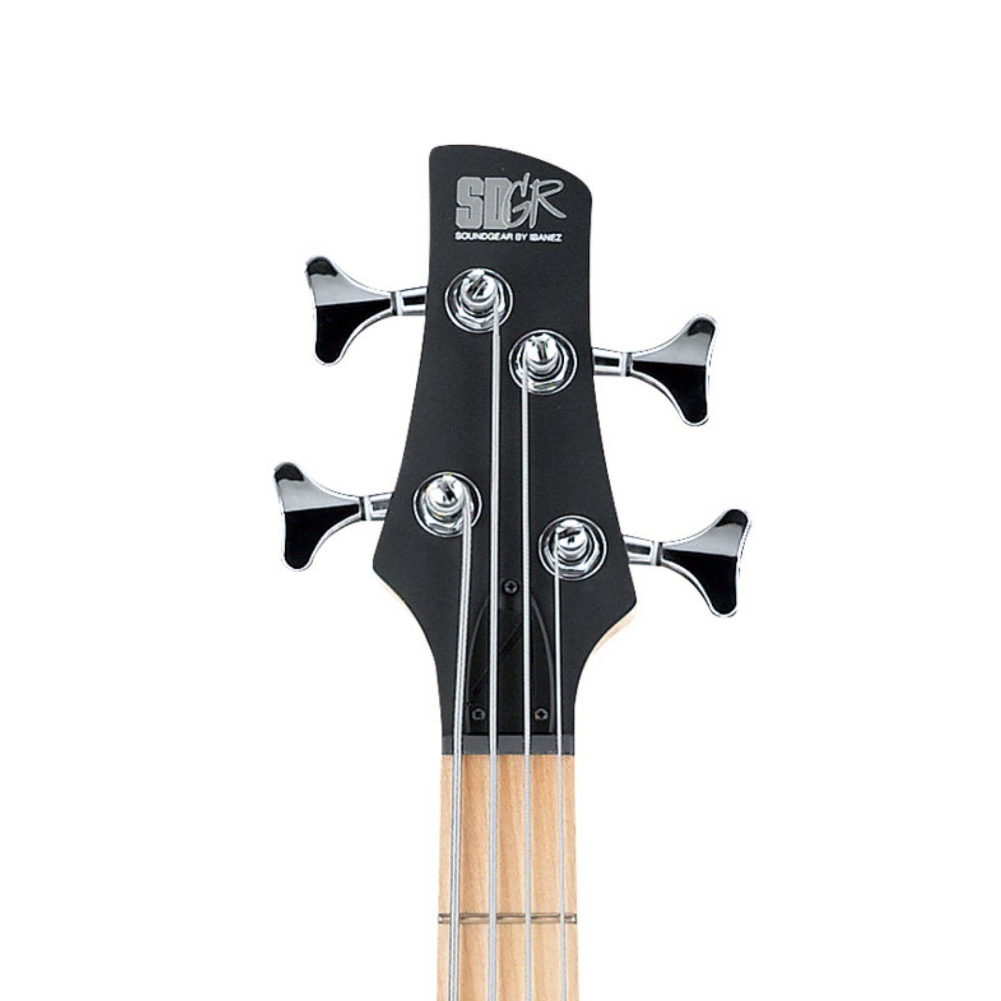 Ibanez SRMD200BKF Mezzo 4-String Electric Bass - Black Flat
