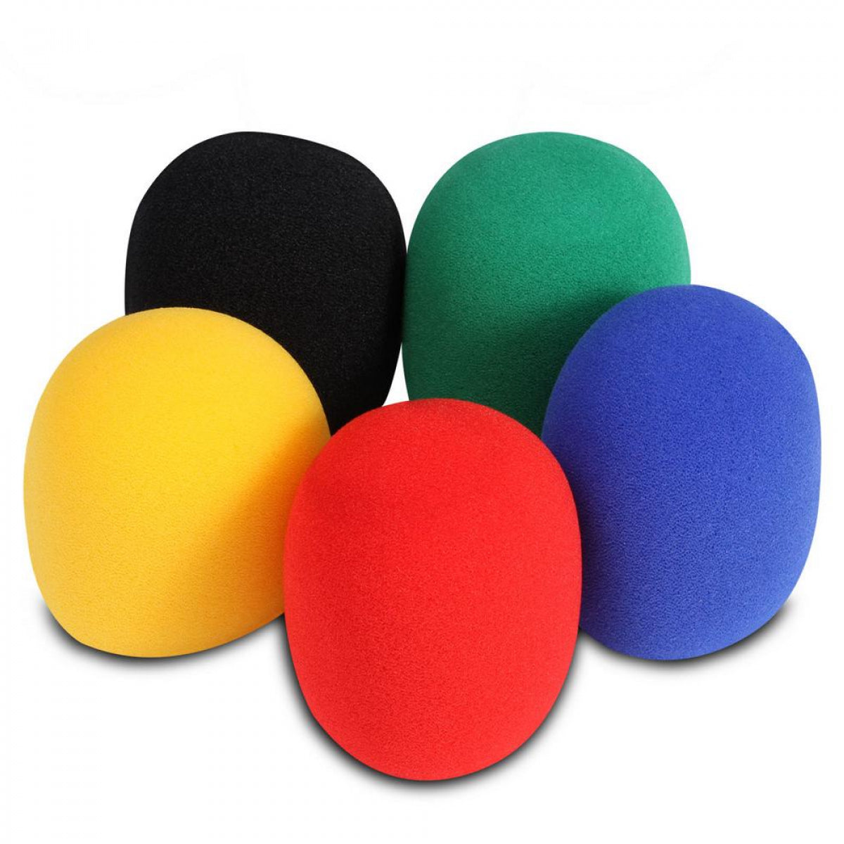 On-Stage ASWS58C5 Colored Windscreens 5-Pack