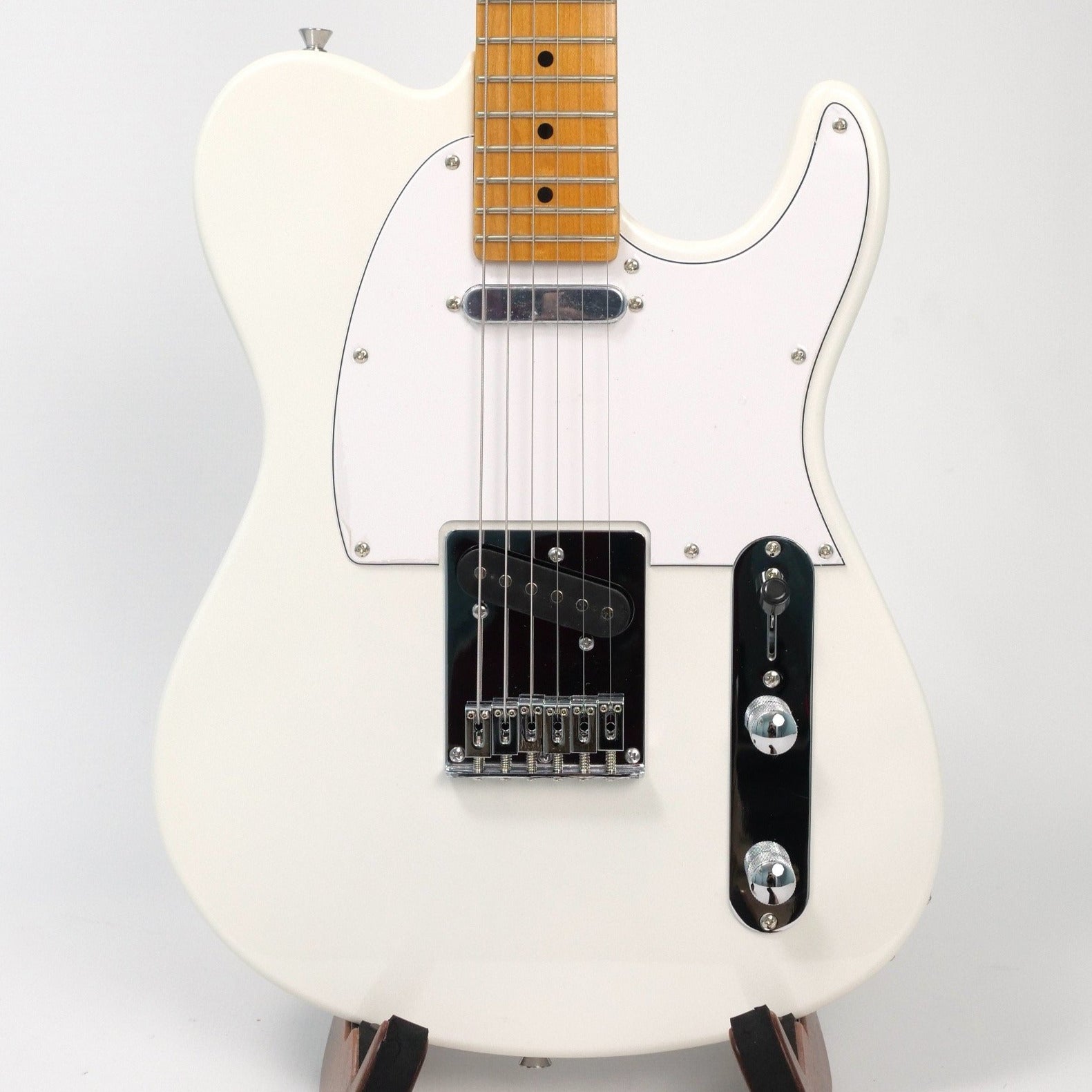 Tagima TW 55-PW-LF/WH Tele-Style Electric Guitar - White TW-55