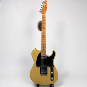 Tagima TW 55-BS-LF/BK Tele-Style Electric Guitar - Butterscotch TW-55