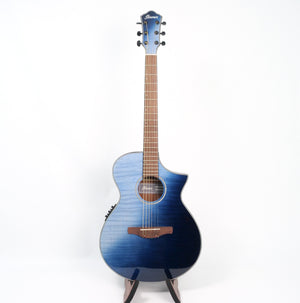 Ibanez AEWC32FMISF Acoustic Electric Guitar - Indigo Sunset Fade