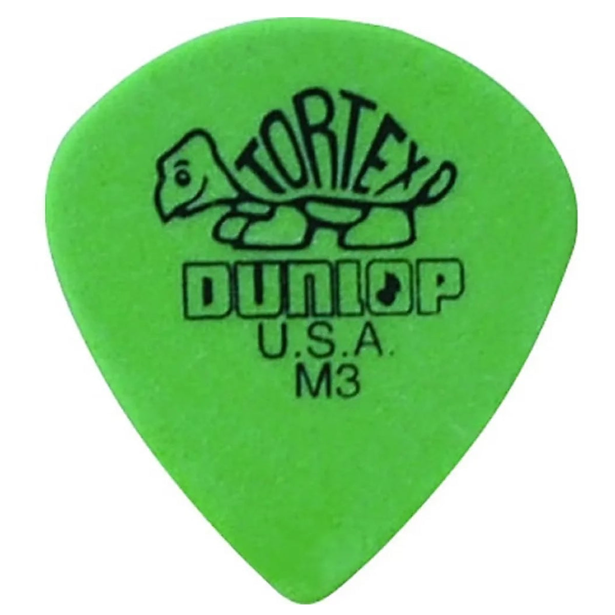 Dunlop 472RM3-12pk Tortex Jazz M3 .88 Green Guitar Picks - 12 PACK
