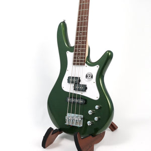 Ibanez SRMD200DMFT 4-String Bass Guitar - Metallic Forest Green Right Side