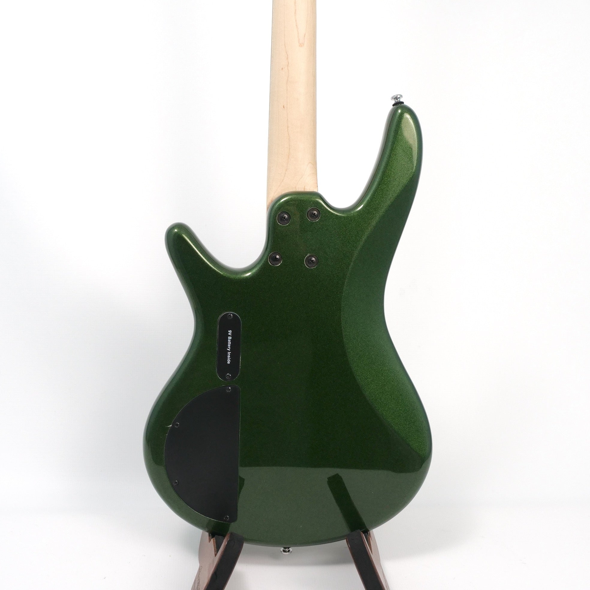 Ibanez SRMD200DMFT 4-String Bass Guitar - Metallic Forest Green Body Back