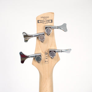 Ibanez SRMD200DMFT 4-String Bass Guitar - Metallic Forest Green Headstock Back