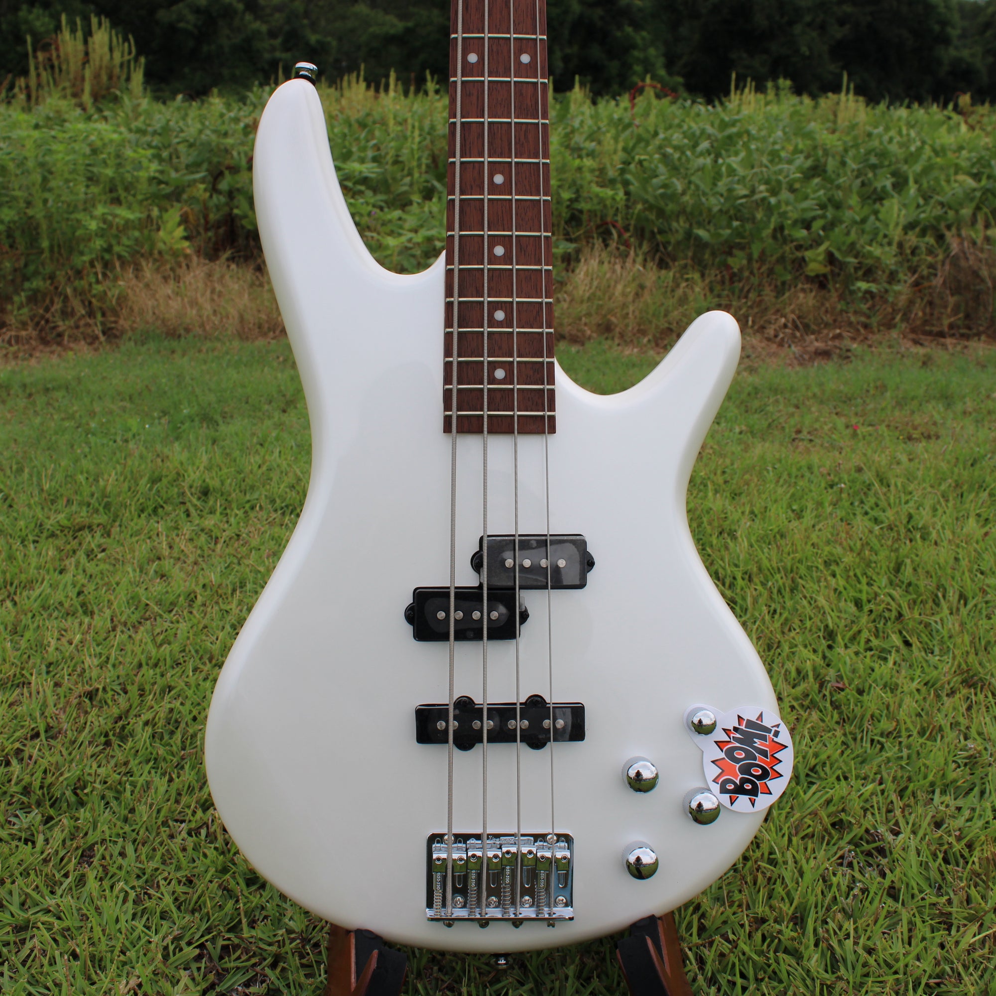 Ibanez GSR200PW Gio 4-String Electric Bass - Pearl White