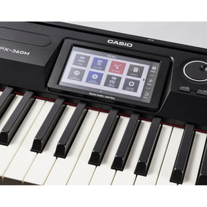 Casio PX-360 88-Key Digital Stage Piano Screen