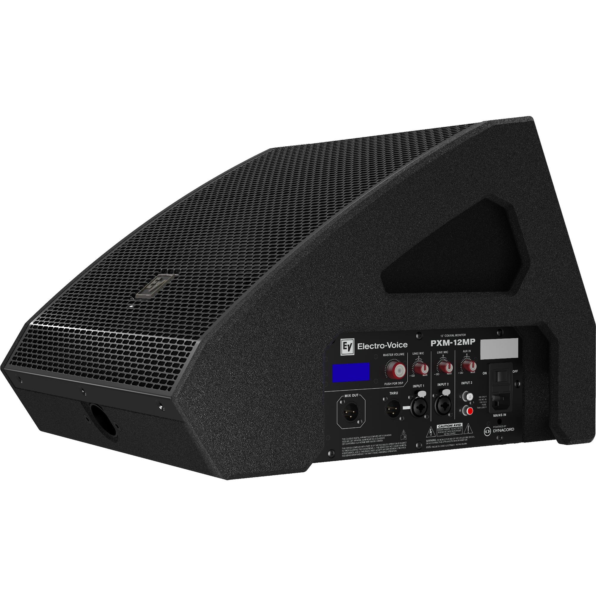 Electro-Voice PXM-12MP 12" Floor Monitor - Powered Right Side