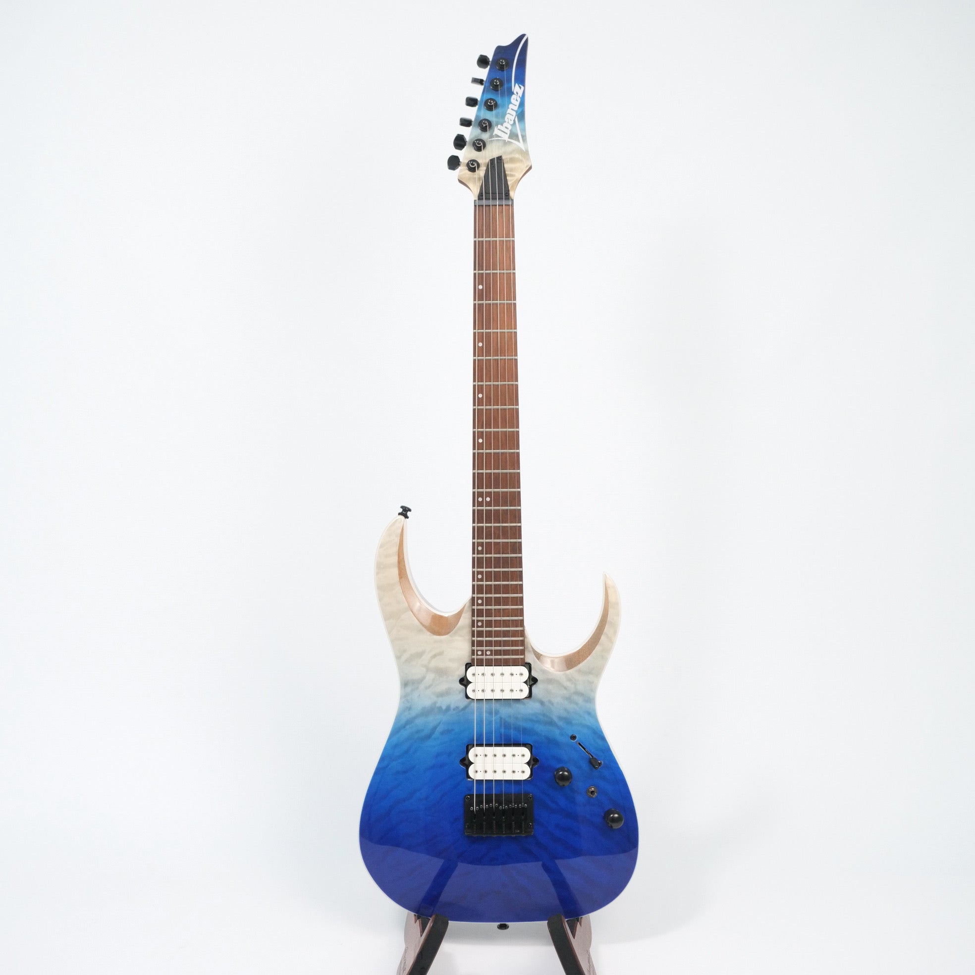 Ibanez RGA42HPQMBIG Electric Guitar - Blue Iceberg Front