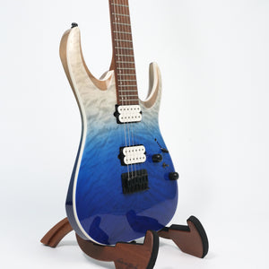 Ibanez RGA42HPQMBIG Electric Guitar - Blue Iceberg Left Side