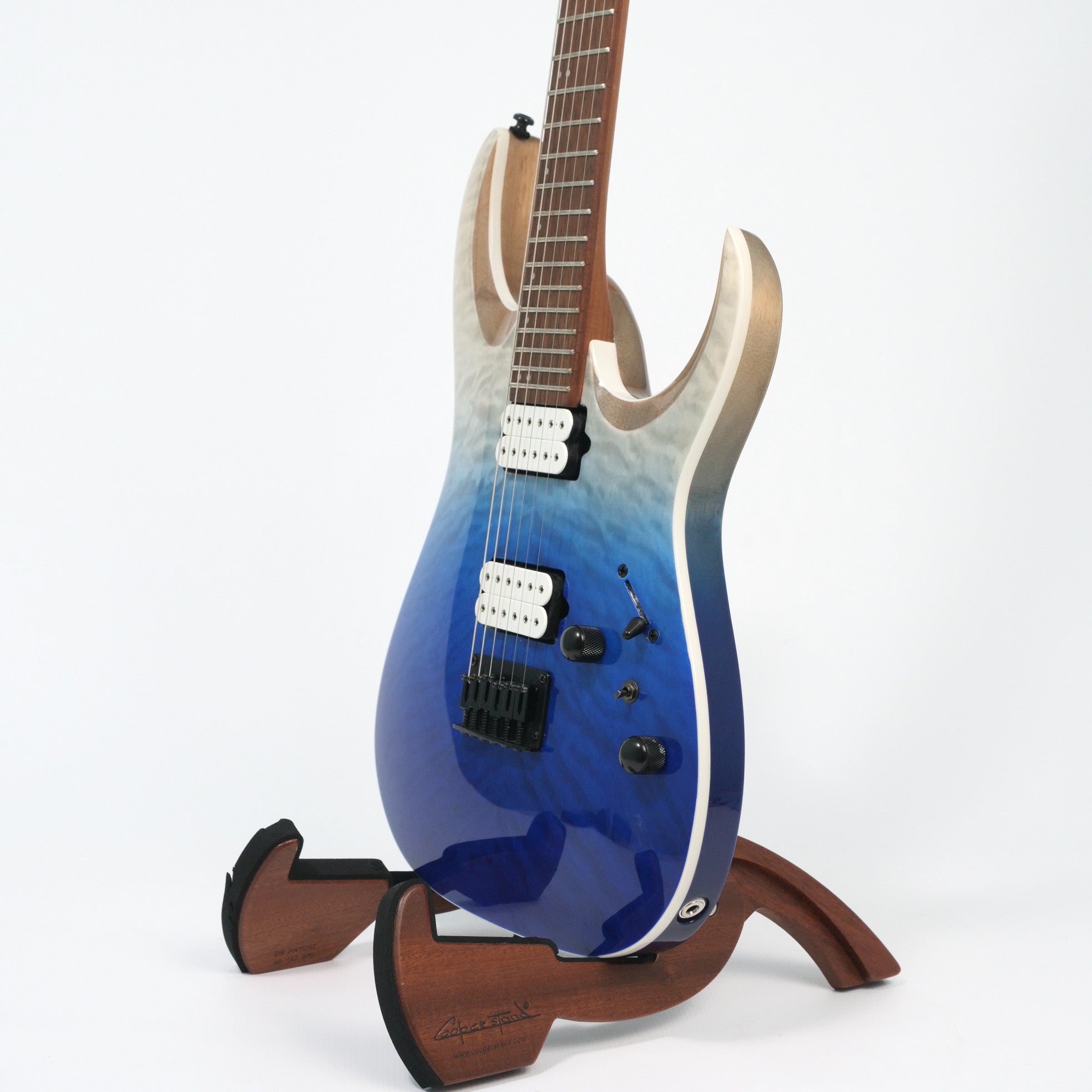 Ibanez RGA42HPQMBIG Electric Guitar - Blue Iceberg Right Side