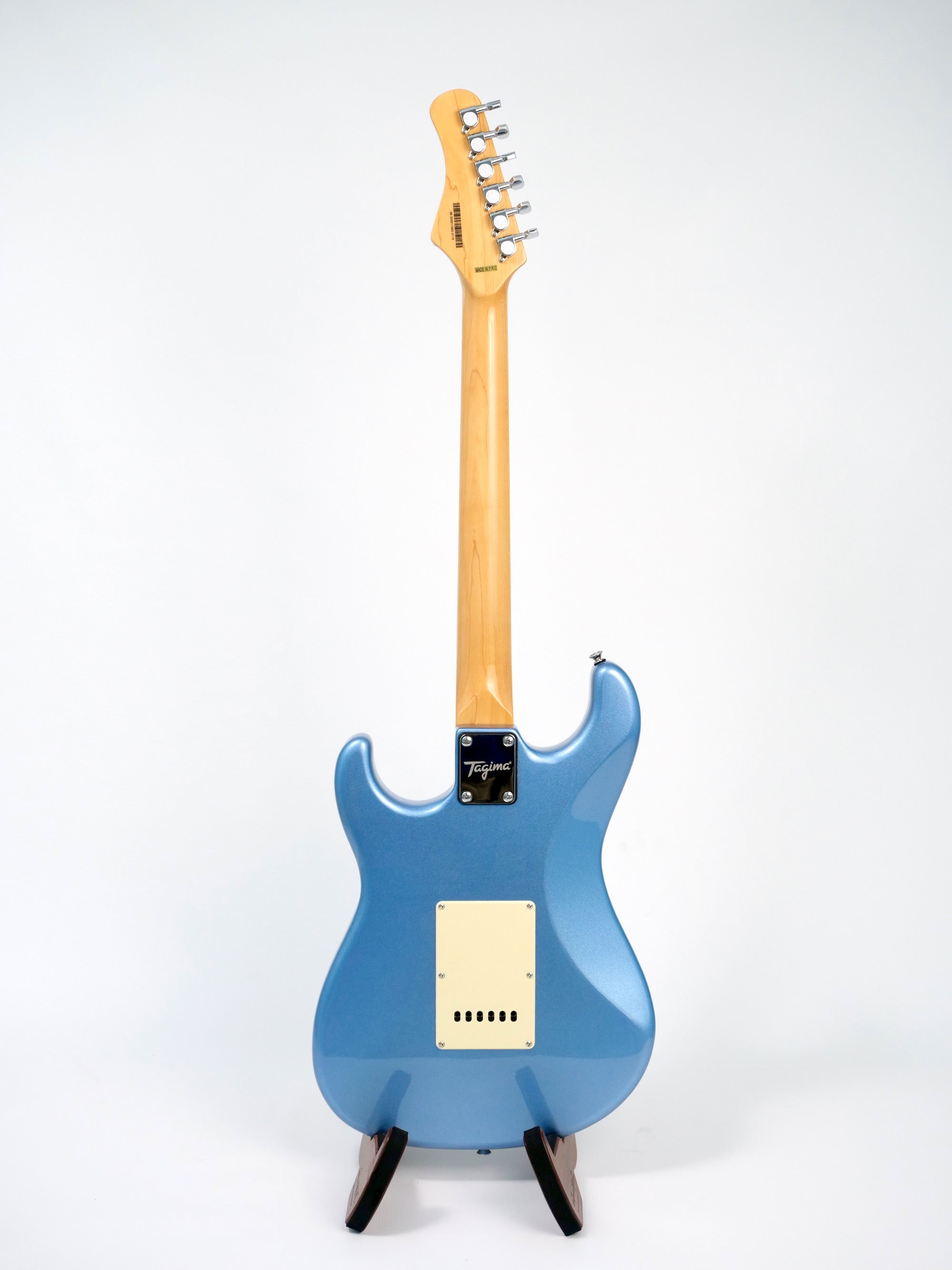 Tagima TG-530 Strat-Style Electric Guitar - Lake Placid Blue TG-530-LPB-LF/MG Back