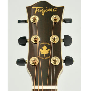 Tagima Vancouver Dreadnought Acoustic Guitar - Cherry Burst VANCOUVER CB Headstock