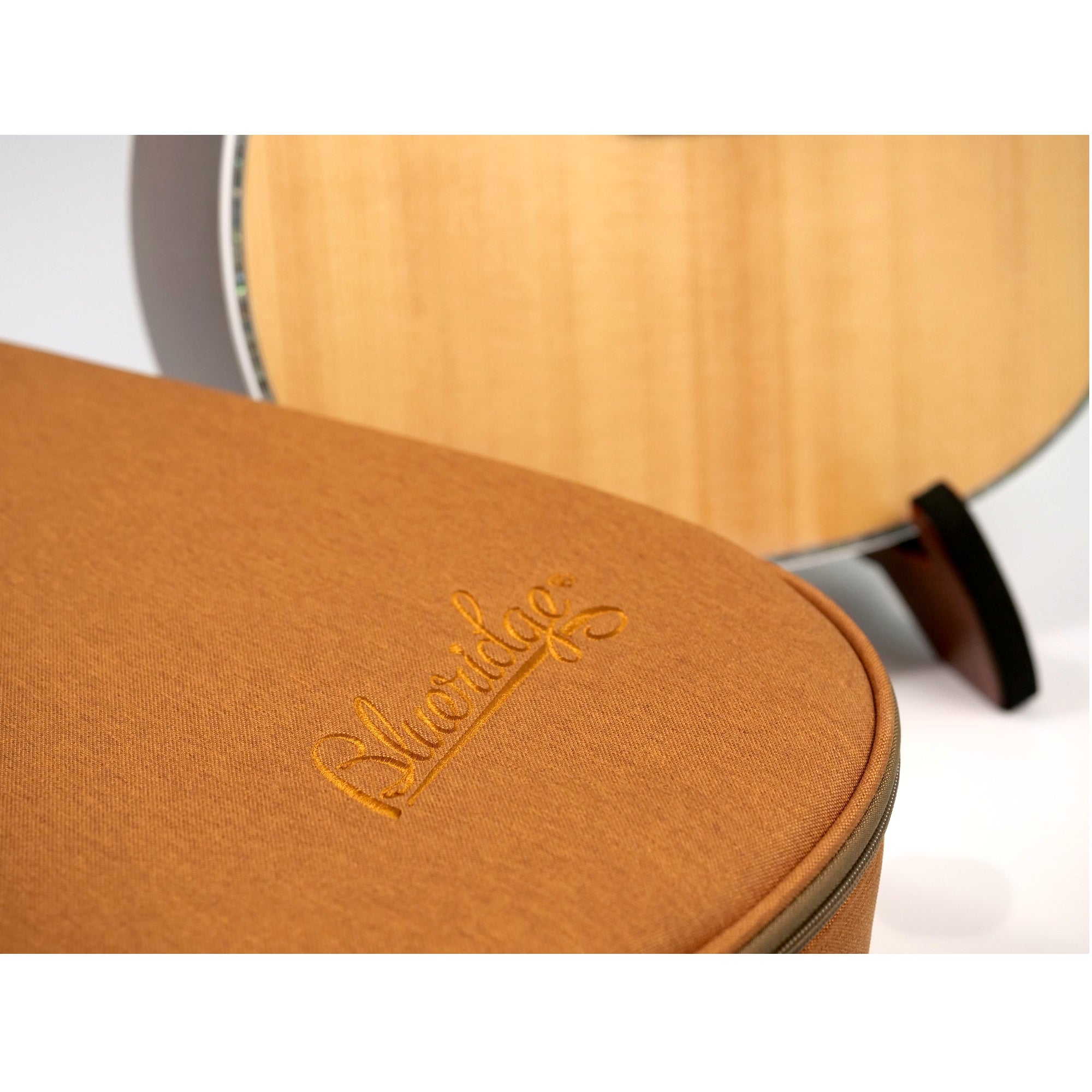 Blueridge BR-73CE Acoustic-Electric 000 Guitar Case Logo