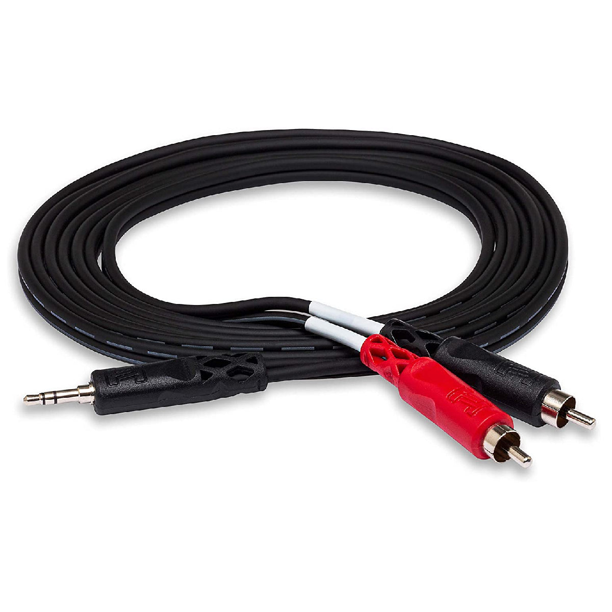 Hosa CMR-203 3ft 3.5mm TRS to Dual RCA Stereo Breakout Product