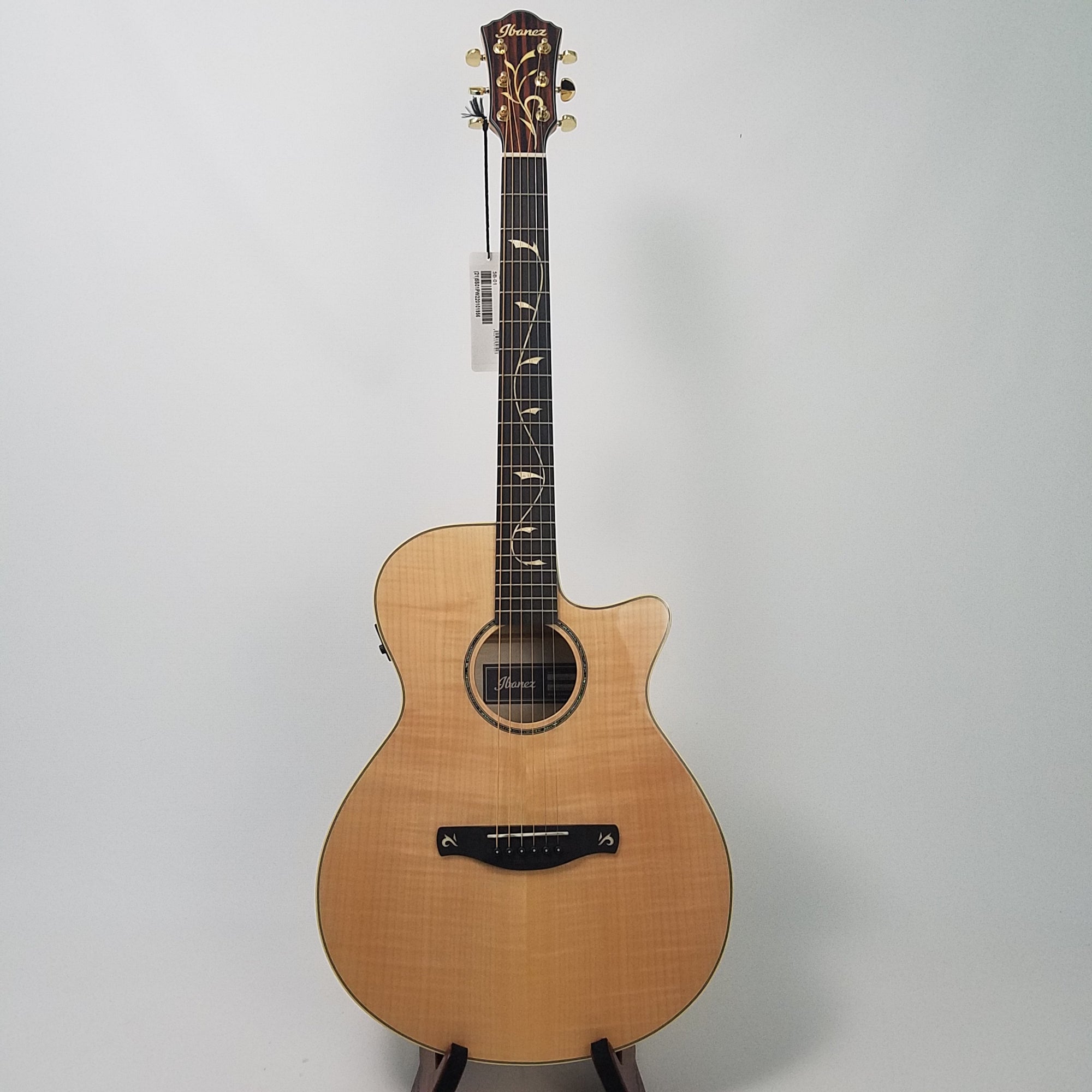 Ibanez AEG750NT Acoustic Electric Guitar - Natural Front