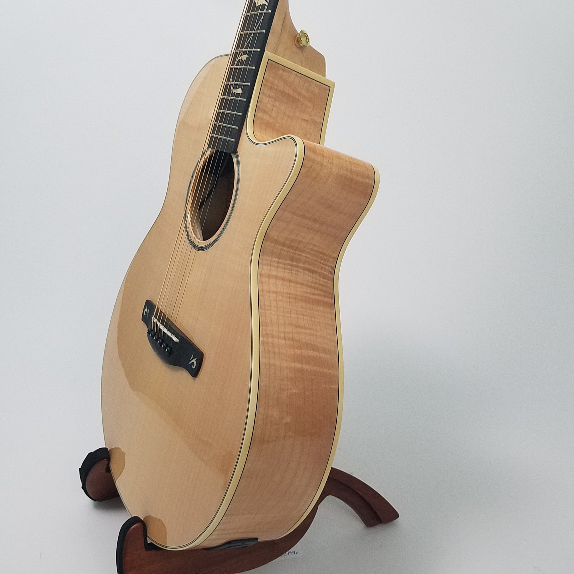 Ibanez AEG750NT Acoustic Electric Guitar - Natural Right Side