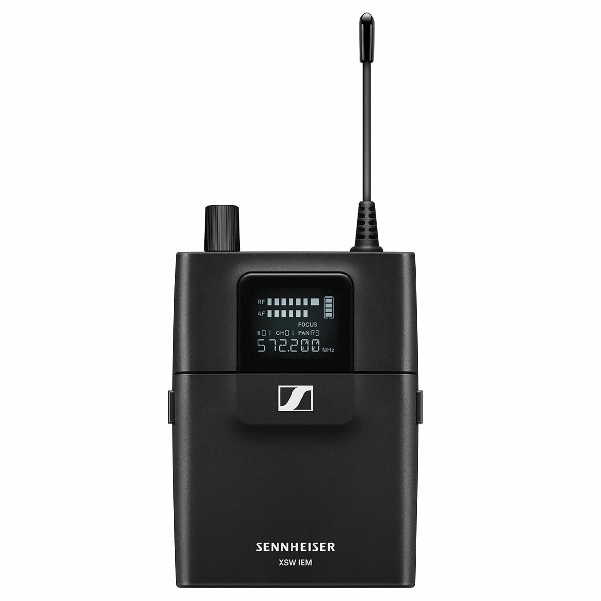 Sennheiser XSW IEM Set (A) Wireless In-ear Monitoring System (476 to 500 MHZ) Bodypack Front