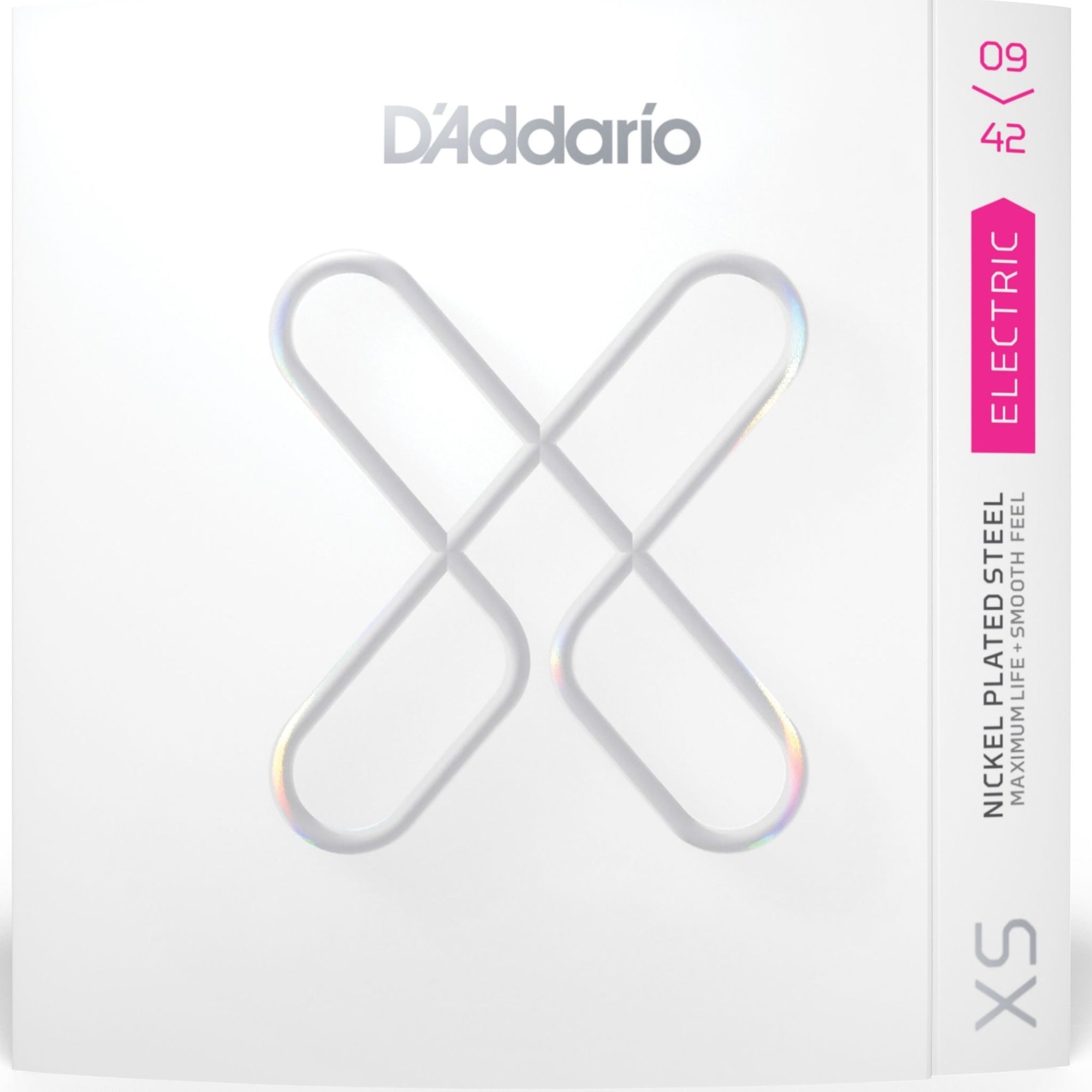 D'Addario XSE0942 Coated Nickel-plated Steel Super Light Electric Guitar Strings 9-42 Package Front