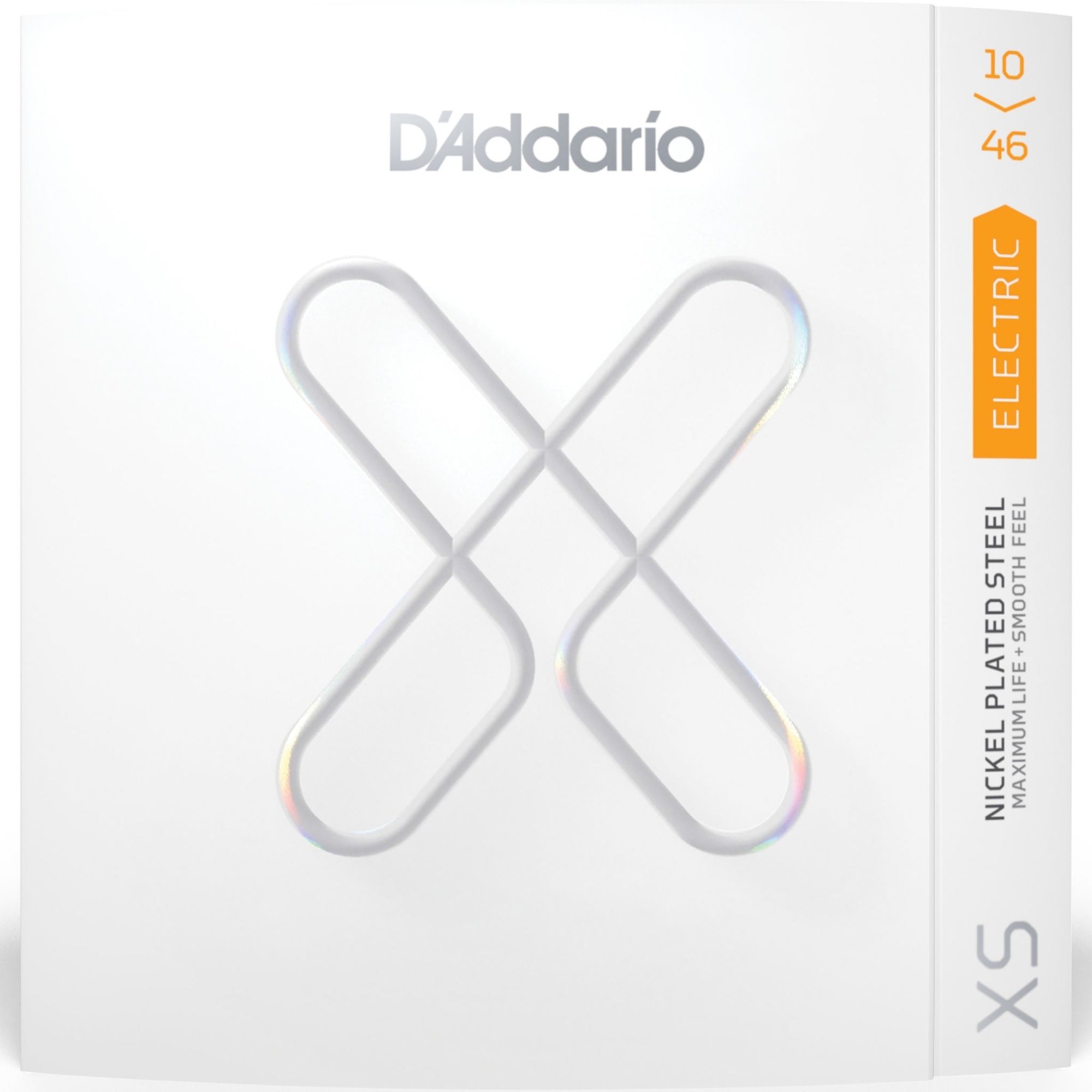 D'Addario XSE1046 Coated Nickel-plated Steel Light Electric Guitar Strings 10-46 Package Front