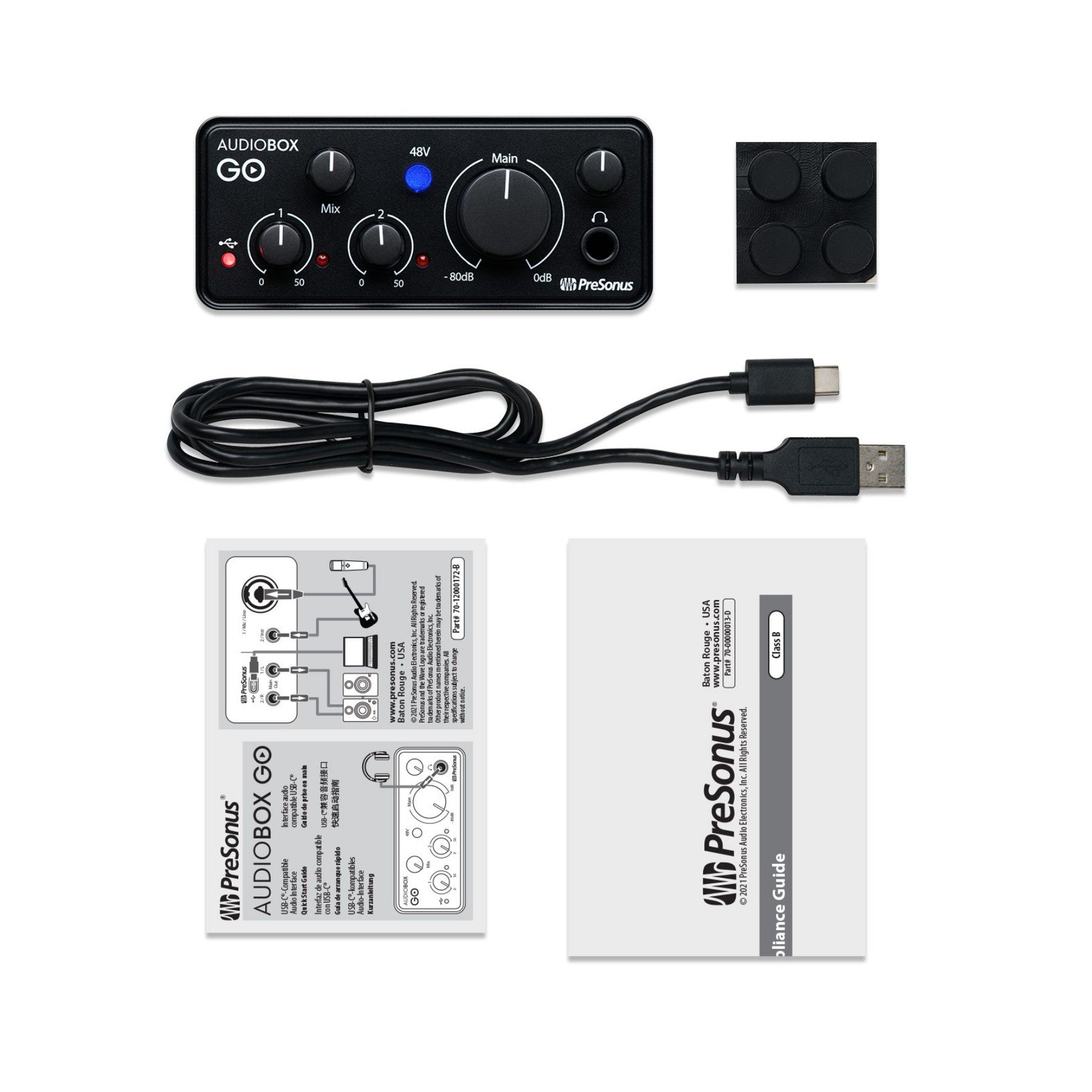 PreSonus AudioBox Go 2x2 USB-C Audio Interface