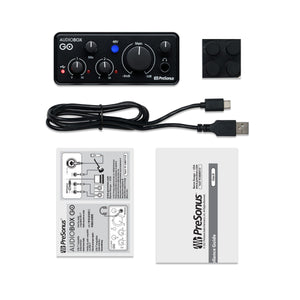 PreSonus Audiobox GO 2x2 USB-C Interface Complete