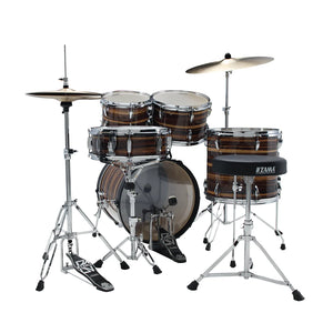 Tama Imperialstar IE52C 5-Piece Complete Drum Kit - Coffee Teak Wrap Complete Back