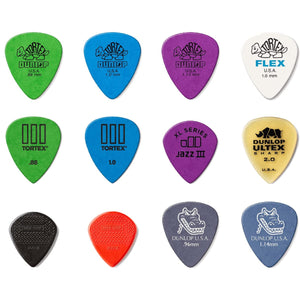 Dunlop Electric Guitar Variety Picks 12 Pack PVP113 Individual