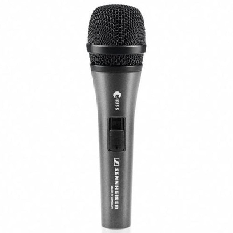 Sennheiser Professional E 835-S Dynamic Cardioid Vocal Microphone with On/Off newest