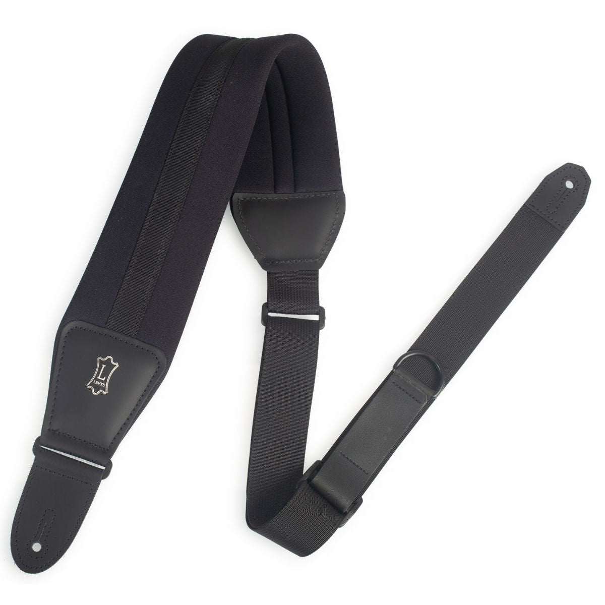 3.25" Levy's Right Height Padded Comfort Strap - Black MRHNP3-BLK