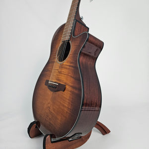 Ibanez Acoustic Electric Guitar - Vintage Violin AEG70VVH Right Side