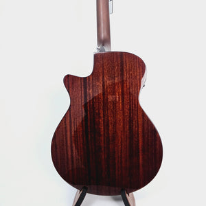 Ibanez Acoustic Electric Guitar - Vintage Violin AEG70VVH Body Back