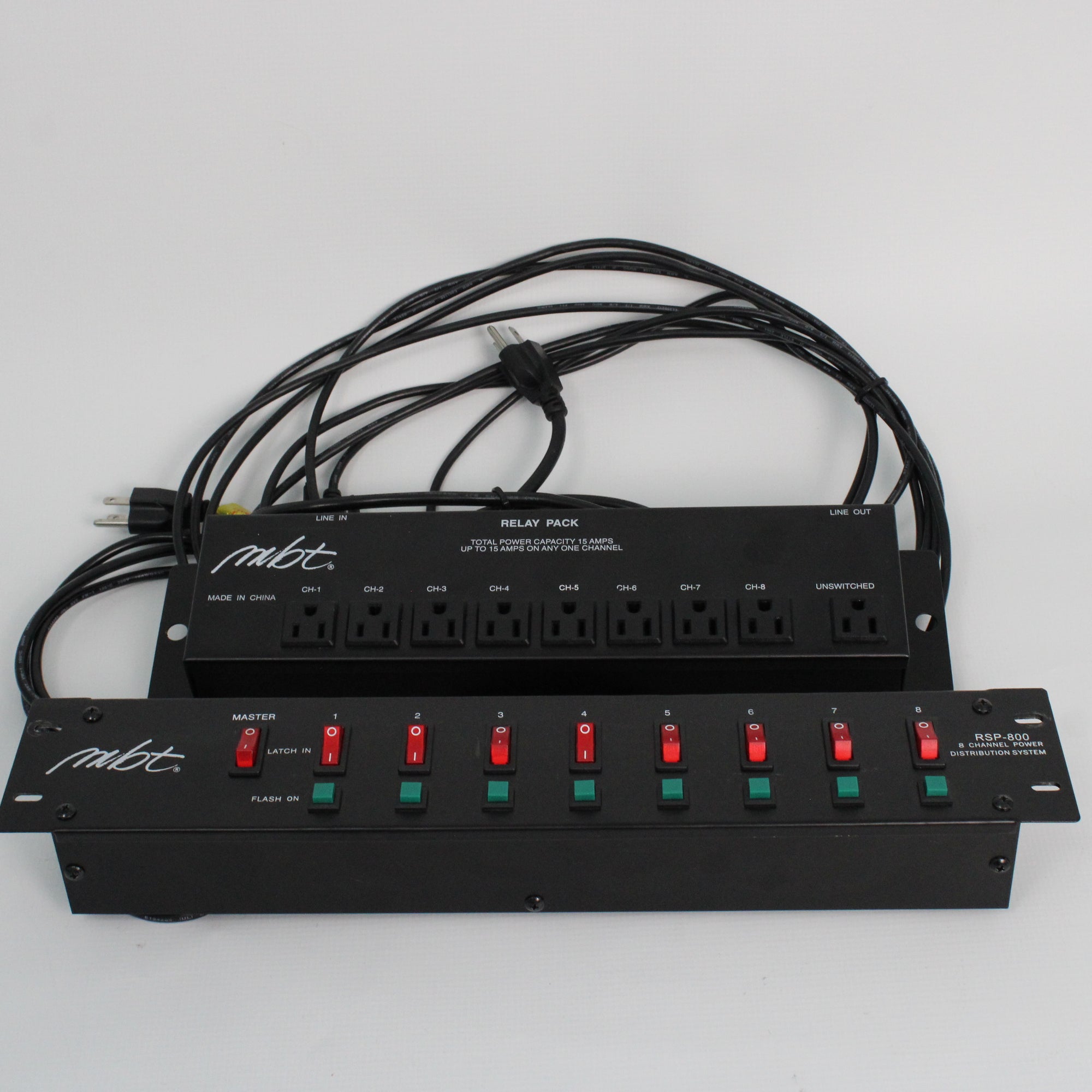 USED MBT RSP-800 & Relay Pack - Power Distribution System All items